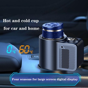12V Electric Fast <b>Heating</b> & Cooling Tumbler with LED Display Smart Car Mug for Travel Coffee Beveragel Outdoor - Product Image 6