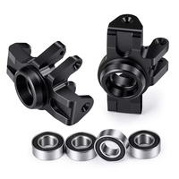 Rotule de direction avec 4 roulements de remplacement ARA-2676 ARA-2713 pour pièces de voiture RC tout-terrain 1/16 Mini Kraton 3S - Aluminium CNC