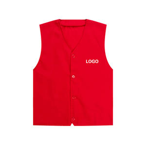 Rompi Seragam Kerja Pria Uniseks, Rompi Baju Seragam Kerja Supermarket Bercetak - Product Image 1