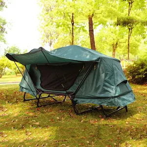 도매 개인 정보 보호 침대 텐트 싱글 또는 더블 인용 1 인용 캠핑 접이식 침대 수면 팝업 침대 장식 텐트