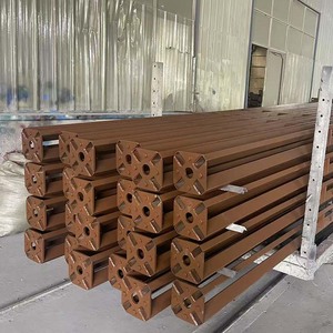 Tùy chỉnh ngoài trời LED mạ kẽm đôi cánh tay duy nhất ánh sáng đường phố cực Banner Adapter đèn cực cao cấp ngoài trời chiếu sáng - Product Image 3