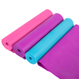 Shengde mô hình mới phòng tập thể dục màu hồng tím phẳng dài tập thể dục tập thể dục ban nhạc kháng 7 ft. Dây cao su dài - Product Image 2