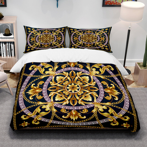<span class=keywords><strong>Set</strong></span> Selimut poliester motif selimut mewah <span class=keywords><strong>3D</strong></span> kecakapan indah untuk kenyamanan dan gaya - Product Image 3