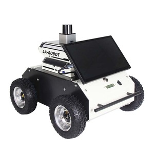 Châssis de véhicule <span class=keywords><strong>robot</strong></span> mobile extérieur Nano Jetson à 4 roues motrices avec Lidar ROS pour la recherche et l'éducation - Product Image 1