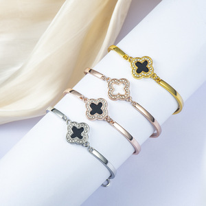 Aihitero Brazalete <span class=keywords><strong>de</strong></span> Oro Rosa con Flores y Mensaje 'Siempre <span class=keywords><strong>Mi</strong></span> Hermana, Siempre <span class=keywords><strong>Mi</strong></span> <span class=keywords><strong>Amiga</strong></span>', 18cm <span class=keywords><strong>de</strong></span> Largo, con Circonita Cúbica, para Mujer - Product Image 3