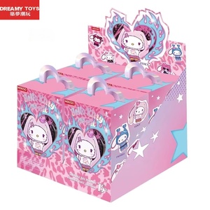 Dreamytoys <span class=keywords><strong>Sanrio</strong></span> Personajes Popstar Animales Temática PVC Peluche Colgante Llaveros Caja Sorpresa Muñeco Suave Unisex - Product Image 2