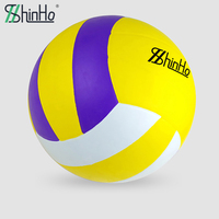 Shinho Individuell Bedruckter Gummi-Volleyball Größe 5 4 Perfektes Kinder-Strandspielzeug Geschenk für Geburtstag & Sommerspiel EU PPWR REACH Zertifiziert