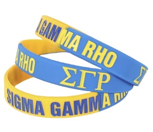 High Quality Personalized Custom Silicone Bracelets Your Own Rubber Wristbands With Message or Logo Silicone Wrist Band