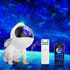 Sternprojektor Space Dog, Nachtlicht für Schlafzimmer, Fernbedienung, Bluetooth, weißes Geräusch, intelligenter Himmelsprojektor für Kinder Spielzimmer Heimkino