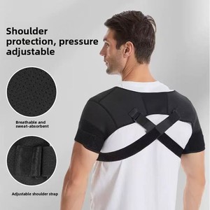 Manchon de compression pour épaule et bras, support sportif, sangle de protection, pour hommes et femmes, ceinture anti-délocation professionnelle, basketball, souple - Product Image 5