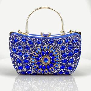 OEM luxe mode dames sac à bandoulière Bling diamant sacs à main strass pochette pour les femmes - Product Image 4