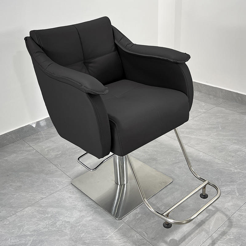 เบาะรองนั่งสปริงจานสี่เหลี่ยมสแตนเลสสีดำ