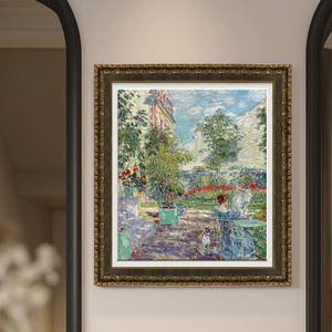 Decoración de pared de madera, molduras de Marco de imagen de estilo europeo <span class=keywords><strong>para</strong></span> Hotel, nuevas tendencias, tamaño A1 A2 A3 - Product Image 6