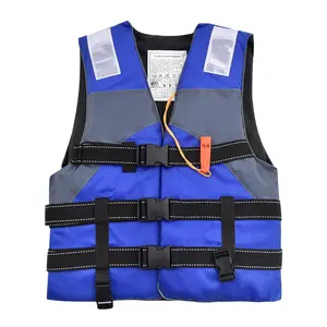 Life Jacket Super Buoyancy Neoprene Life Vest for Adult Surf Raft