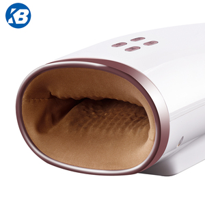 Massaggiatore Elettrico Portatile Shiatsu Senza Fili con Compressione d'Aria, Funzione Riscaldante, Controllo Temporizzato e Massaggio a Impulsi - Product Image 3