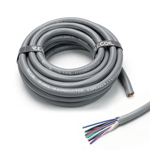 <span class=keywords><strong>Cable</strong></span> de <span class=keywords><strong>Altavoz</strong></span> Recoil SW11C16-20 de 20 pies, Calibre 16, 11 Conductores OFC para Sistema de Audio para Automóvil - 5 Pares + <span class=keywords><strong>Cable</strong></span> de Encendido Remoto - Product Image 1
