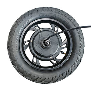 มอเตอร์ดุมล้อหลังแบบไร้แปรงถ่าน ขนาด 12 1/2 x 2.125 นิ้ว 12 นิ้ว 36V 48V 500W 1000W สำหรับจักรยานไฟฟ้าขนาดเล็ก มินิ อีไบค์ สกู๊ตเตอร์ พร้อมยาง - Product Image 5