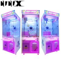 Machine à griffes géante Zone Extreme Eyes pour extérieur avec auvent, Nayax, pour ours en peluche, Operation Life, Vendo Candy