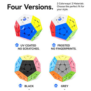 <span class=keywords><strong>Gan</strong></span> Megamin V2 <span class=keywords><strong>Maglev</strong></span> UV Octaedro Levitación magnética Cubo de velocidad mágica - Product Image 6