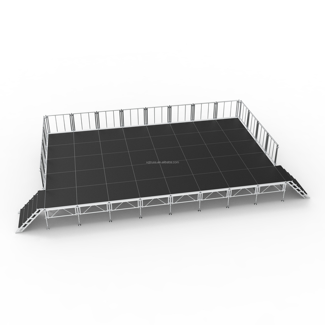 Aluminum Stage Modular Event Outdoor Concert Event Mobile Stages System Equipment Dj Lights Truss Stage Platform for Sale