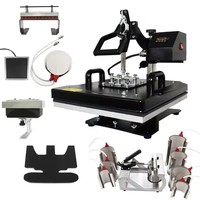 Presse à chaud combinée pour vêtements 15 en 1, sublimation 38*38cm sur le marché des presses à chaud
