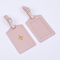 BSBH vente en gros voyage étiquette de bagage porte-passeport ensemble LOGO personnalisé pour cadeau de mariage voyage portefeuille sac valise ID nom étiquette