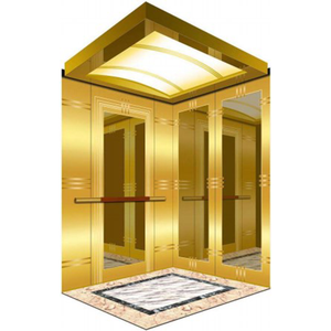 Màu vàng tùy chỉnh thang máy 630kg Thương mại dân cư thang máy thang máy - Product Image 3
