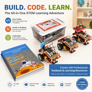 Mars Rover Smart <span class=keywords><strong>Robot</strong></span> Kit Voiture Électrique Enfant Codage <span class=keywords><strong>Jouet</strong></span> & Education & Maker Board pour Arduino IDE 15 Compatible - Product Image 2