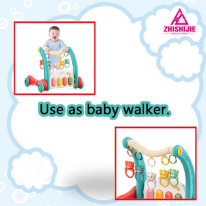 Andador y <span class=keywords><strong>Gimnasio</strong></span> <span class=keywords><strong>para</strong></span> Bebés 2 en 1 al por Mayor, con Piano, Marco <span class=keywords><strong>de</strong></span> Plástico Plegable - Product Image 5