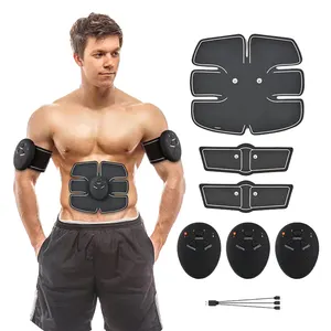 便携式男女健身健身训练器ems腹部调色肌肉abs刺激器带