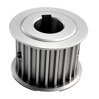 Poulie de distribution en aluminium HTD3M 3M à 72 dents pour machine CNC, personnalisable, garantie OEM de 3 ans