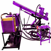 Machine de forage hydraulique minière, équipement de forage horizontal directionnel pour trous de dynamitage, foreuse portative