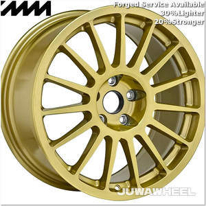 Jantes forgées sur mesure JUWA pour Subaru WRX, Mitsubishi Lancer Evo, Toyota Yaris <span class=keywords><strong>GR</strong></span>, 18, 19, 20 pouces, déport <span class=keywords><strong>32</strong></span> - 45, design multi-branches - Product Image 1