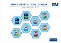 Colle pour tuyaux en plastique de marque ERA, colle pour PVC L-5023 NSF