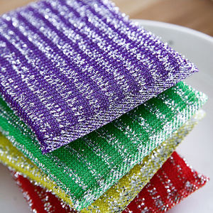Dish Sponge Scrub <strong>Pads</strong> Non Scratch Scrubbers <strong>Colourful</strong> Block Cleaning Sponges Reusable <strong>Scouring</strong> <strong>Pads</strong> Kitchen Dish Scrub Sponge