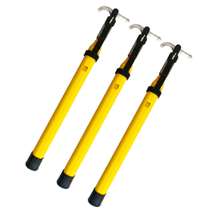6m sợi thủy tinh Telescopic FRP tam giác Hot Stick cách điện hoạt động thanh - Product Image 1