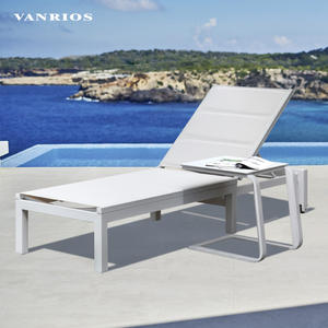 VANRIOS MB4108 été aluminium luxe soleil empilable mer plage <span class=keywords><strong>piscine</strong></span> chaise longue <span class=keywords><strong>piscine</strong></span> extérieure jardin patio chaise - Product Image 1