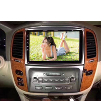Lecteur DVD GPS de navigation pour voiture Android pour Land Cruiser LC100 1998-2007 pour Lexus LX470 Radio multimédia stéréo