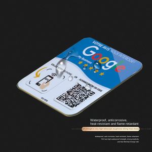 Carte intelligente NFC Google transfrontalière spéciale, autocollant de table en acrylique pour carte intelligente, induction sensible au toucher - Product Image 4