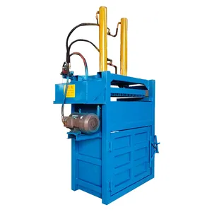 Automatic Carton Compress Baler Machine PET Bottle Baling Press Machine Cotton Bale Machine For Recycling