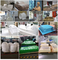 Statue en plâtre modèle travail du bois CNC routeur machines de gravure haute alimentation pour 3d bois aluminium pierre moule machines de sculpture