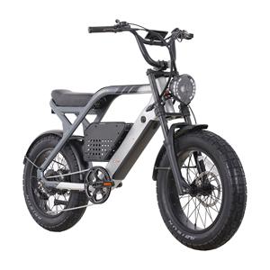 Bicicleta Eléctrica <span class=keywords><strong>Mus</strong></span> de 750W con Llantas Gruesas, Batería LG de 48V 15aH, Alcance de hasta 86 Millas, Venta al por Mayor/Menor, Llanta de 20" x 4" - Product Image 4