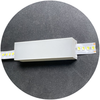 Profilé en silicone pour bande LED linéaire 16x16mm pour PCB de 8m, largeur 10mm, 12mm, remplace le profilé en aluminium