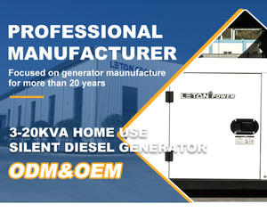 כוח leton שימוש ביתי גנרטור נייד המתנה מחולל דיזל שותק 10kva 12kva 10kw 10 kw דיזל גנרטור סט - Product Image 6