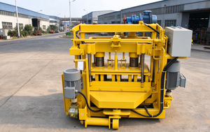 Macchina Manuale Mobile QT40-3A per la Produzione di Blocchi di Cemento, Mini Mattoniera per Piccole Imprese - Product Image 4