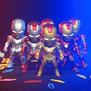 Set di <span class=keywords><strong>3</strong></span> Personaggi della Guerra Civile, <span class=keywords><strong>Spider</strong></span>-<span class=keywords><strong>Man</strong></span>, Ironman Modellini in PVC Giocattoli - Product Image 3