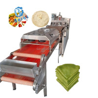 Ligne de production entièrement automatique de pâte à lavash, de tortillas de maïs, avec presse à roti et chapati motorisée