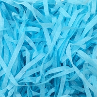 Papier de remplissage froissé coloré écologique pour emballage de mode, OEM pour clients en gros, papier déchiqueté, raphia, herbe Lafite, sangle d'emballage CN