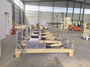 Macchina per <span class=keywords><strong>Pilates</strong></span> in Legno d'Acero di Alta Qualità, Attrezzatura Fitness Personalizzata, Reformer, <span class=keywords><strong>Pilates</strong></span> in Vendita - Product Image 3