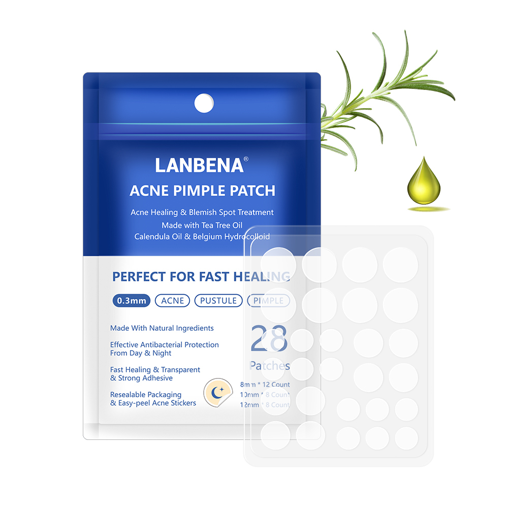 BREYLEE tea tree acné point traitement patch hydrocolloïde 0.3mm livraison gratuite